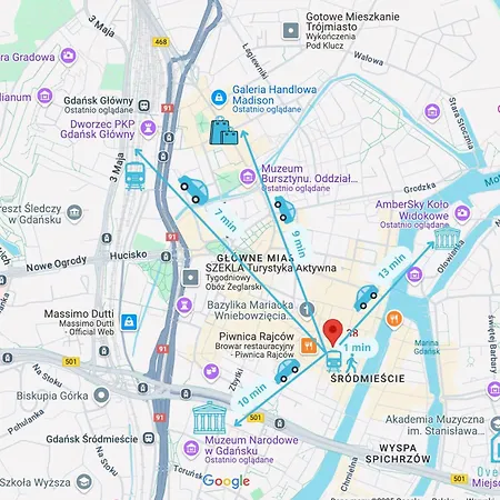 Lägenhet Libertas Premium At Old Town Gdańsk